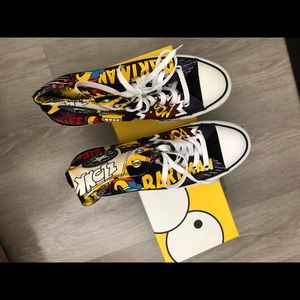 Converse chuck high top Simpsons Bartman edition